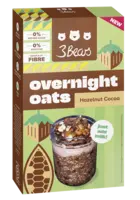 3Bears Overnight oats hazelnut cocoa