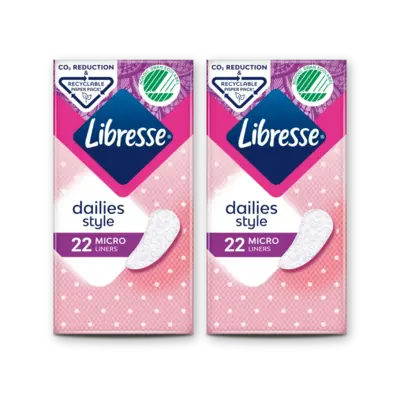 pdp-image-Libresse Dailies style micro inlegkruisjes 2-pack