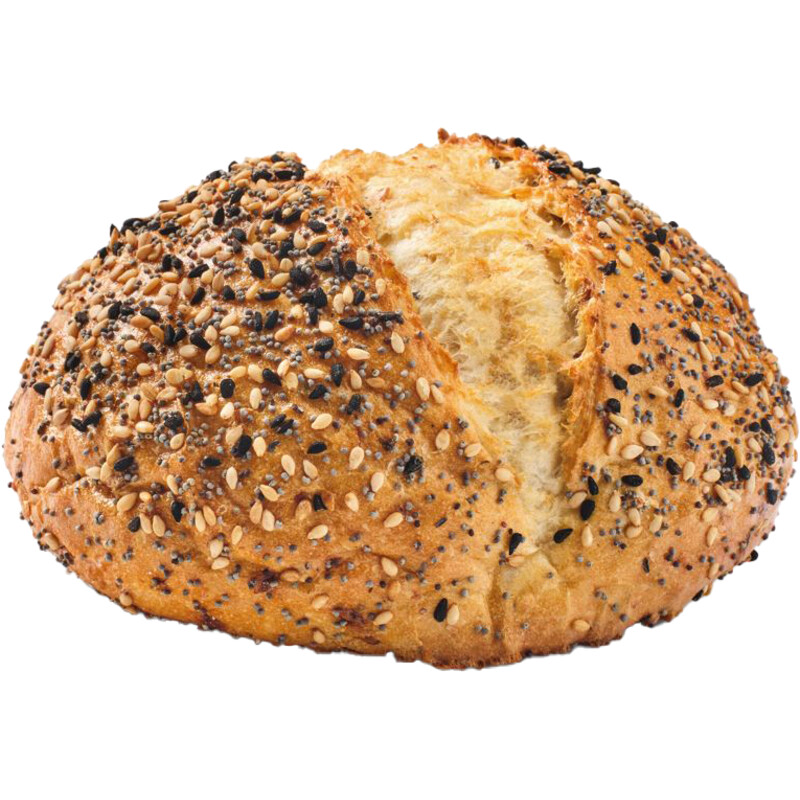 Een afbeelding van AH Bakkersbroodje everything