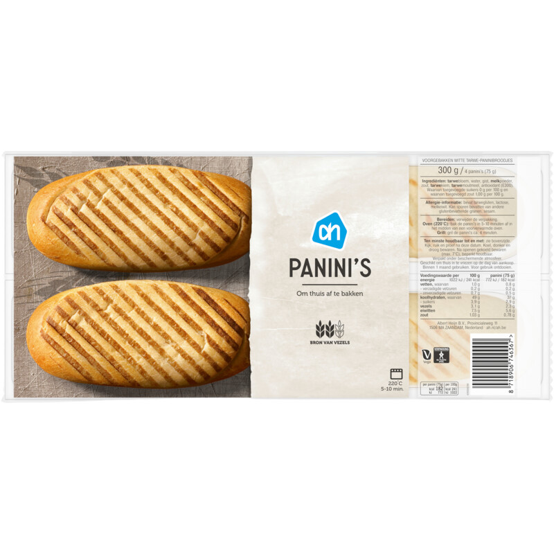 Een afbeelding van AH Panini's