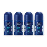 NIVEA Men dry fresh anti transpirant rol 4-pck