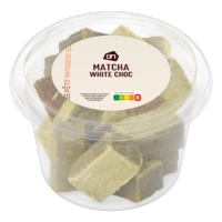 AH Matcha white choco bites
