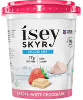 Isey Skyr aardbei witte chocolade