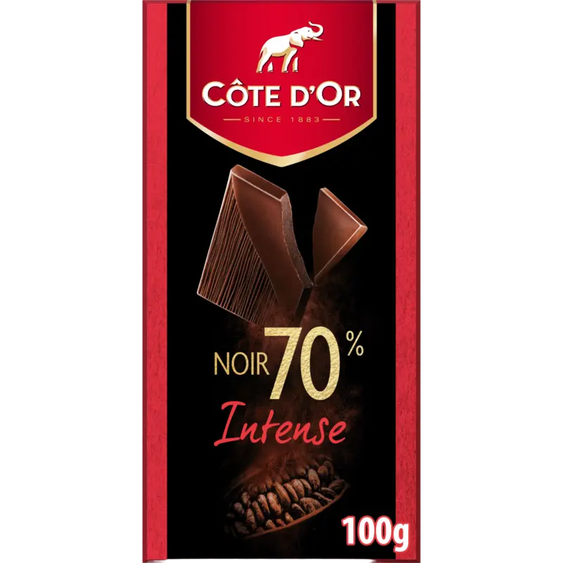 Côte d'Or 70% Pure chocolade reep intense