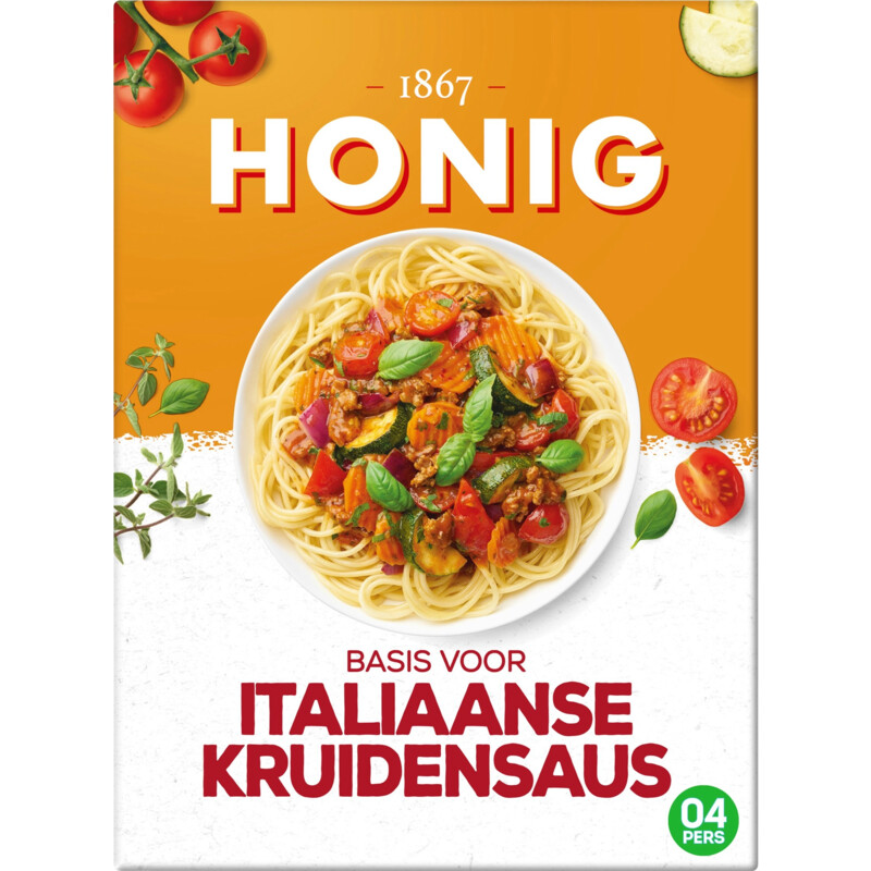 Een afbeelding van Honig Basis voor italiaanse kruidensaus