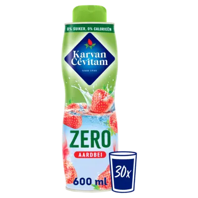 pdp-image-Karvan Cévitam Zero aardbei siroop