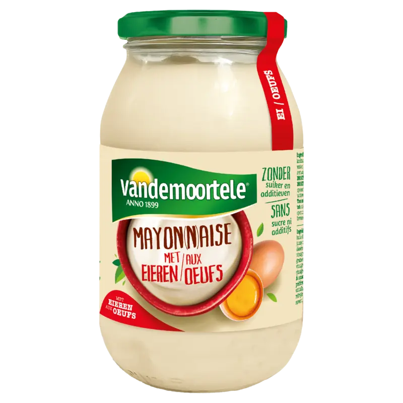 Vandemoortele Mayonnaise met eieren bel