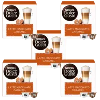 Nescafé Dolce Gusto Macchiato caramel capsules 5-pack