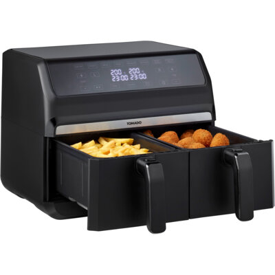pdp-image-Tomado Airfryer dubbele bak 2x4 liter