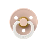 Bibs Glow in the dark fopspeen blush 2-pack