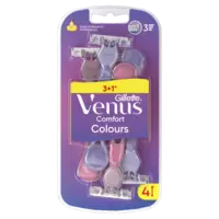 Gillette Venus Comfort colours 3+1 scheermesjes