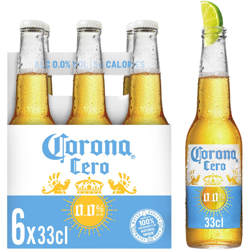 Corona Cero 0.0 alcoholvrij bier 6-pack