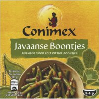 Een afbeelding van Conimex Javaanse boontjes boemboe