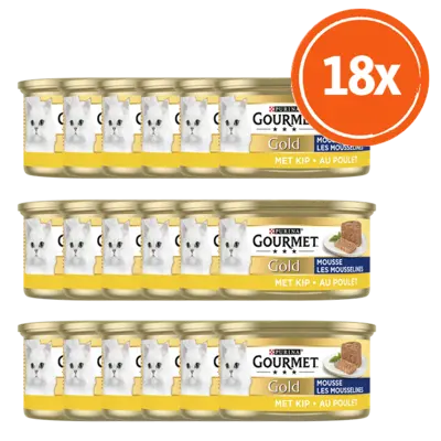 pdp-image-Gourmet Gold mousse met kip 18-pack