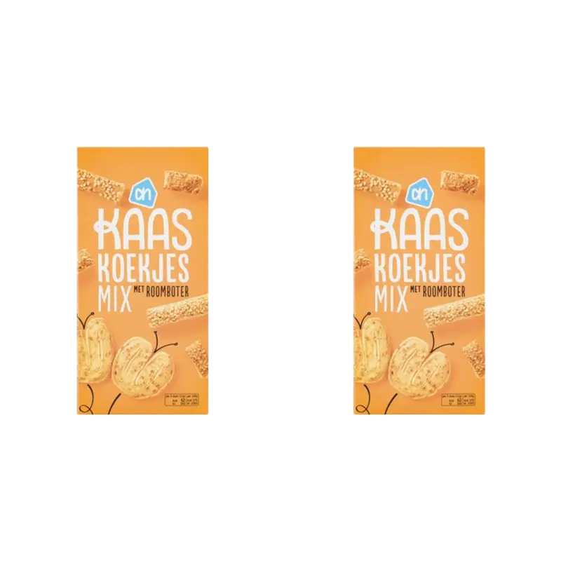 Kaaskoekjes mix met roomboter 2-pack
