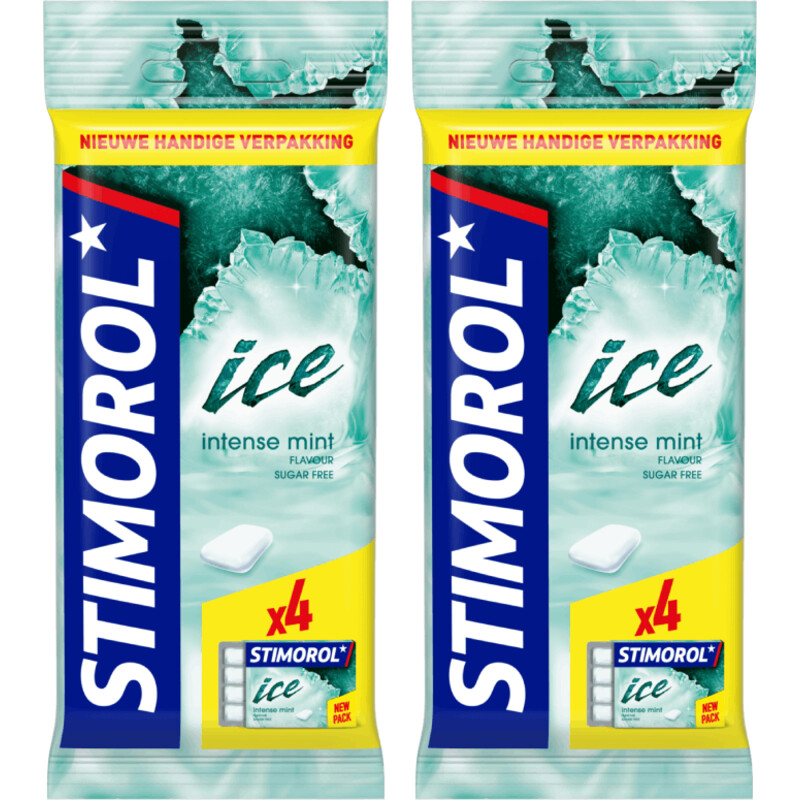 Stimorol Ice intense mint 2-pack