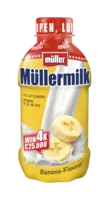 Müller Mullermilk banaan smaak