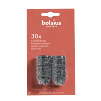 Bolsius Kaarsenpassingen zilver