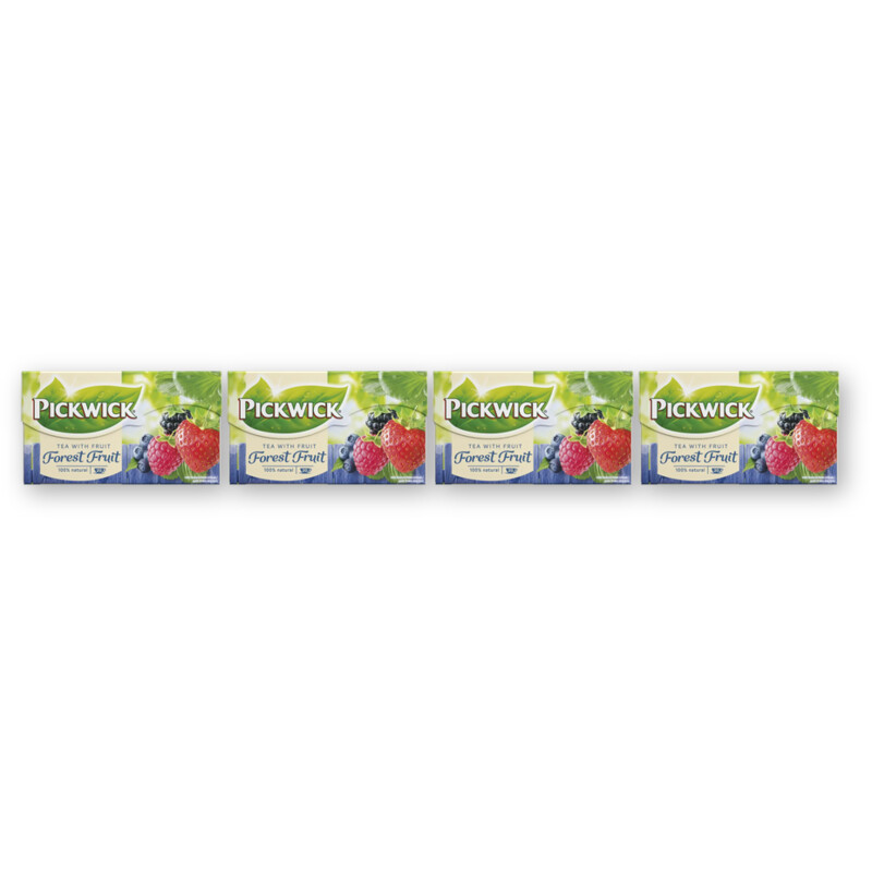 Pickwick Bosvruchten vruchtenthee 4-pack