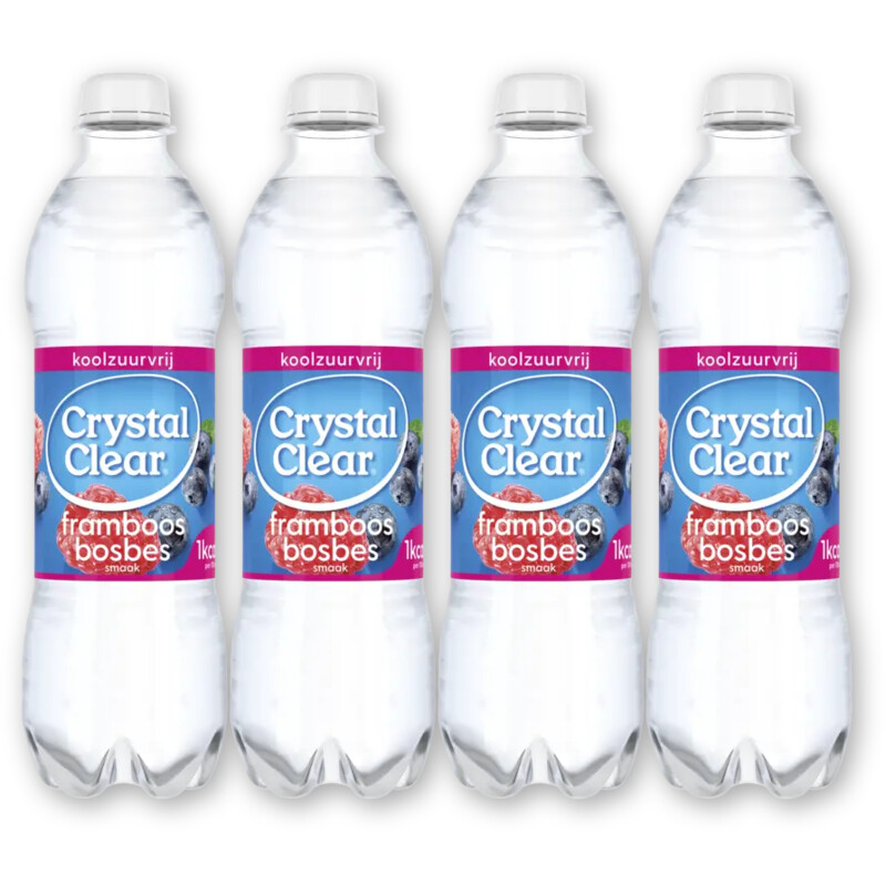 Crystal Clear Raspberry blueberry 4-pack