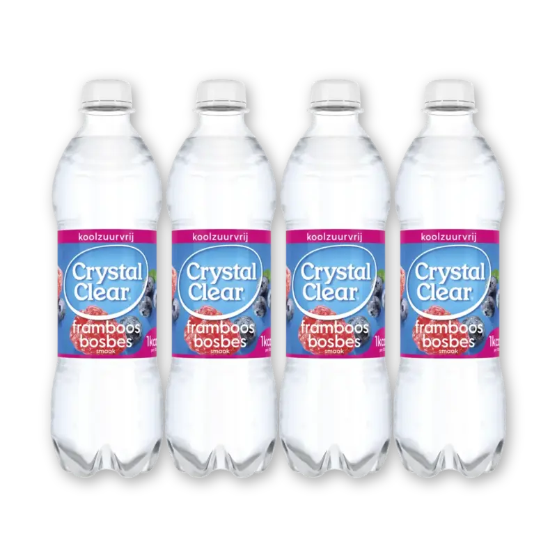Crystal Clear Raspberry blueberry 4-pack