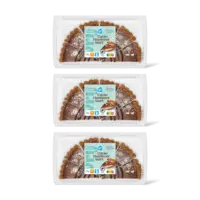 AH Glutenvrij Cacao hazelnoot taart 3-pack