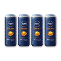 NIVEA Men sport douchegel 4-pack