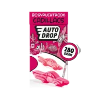 Autodrop Bosvruchtrode cadillacs