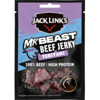 Jack Link's Mr Beast beef jerky teriyaki