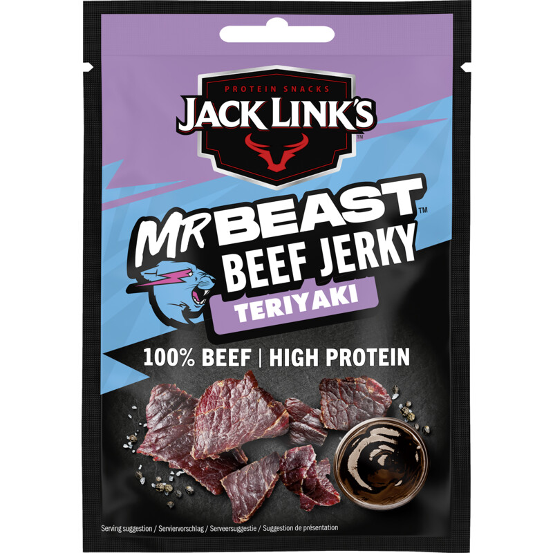 Jack Link's Beef jerky teriyaki