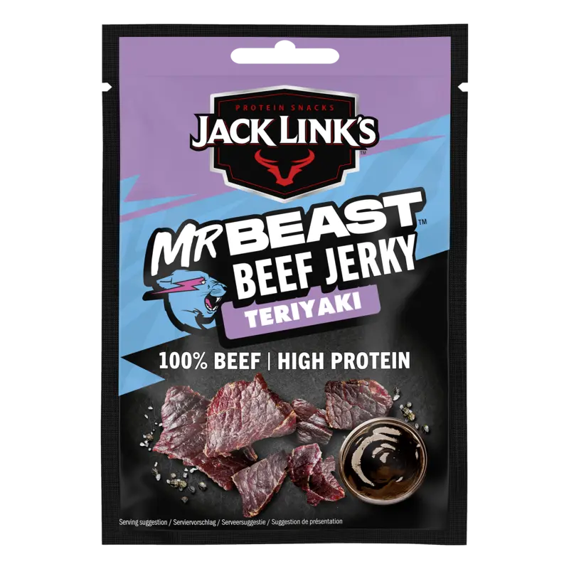 Mr beast beef jerky teriyaki
