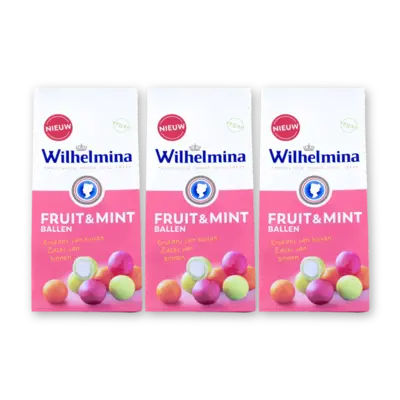 pdp-image-Wilhelmina Fruit & mint ballen 3-pack