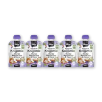 De Kleine Keuken Knijpmix Wortel & blauwe bes12m+ 5-pack