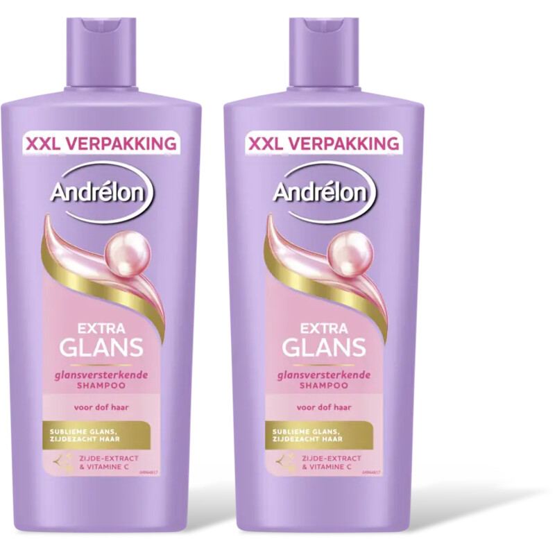 Andrélon Extra glans shampoo 2-pack