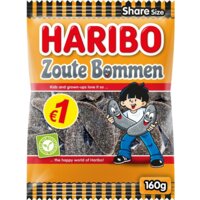 Een afbeelding van Haribo Zoute Bommen