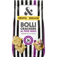 Crosta Mollica Bolli crackers zwarte peper