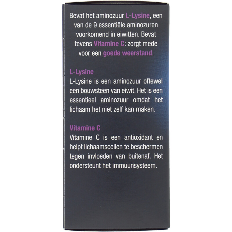 Een afbeelding van Lucovitaal L-Lysine 1000 mg tabletten