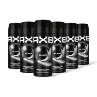 Axe Black deodorant bodyspray 6-pack