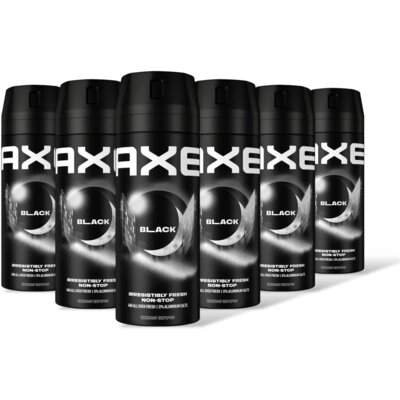 pdp-image-Axe Black deodorant bodyspray 6-pack