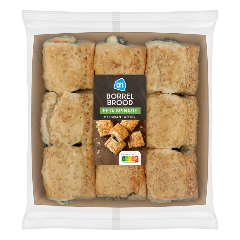 AH Mini feta spinazie broodjes