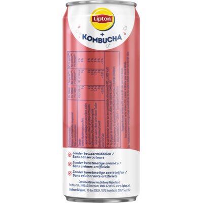 pdp-image-Lipton Ice tea kombucha strawberry mint flavour