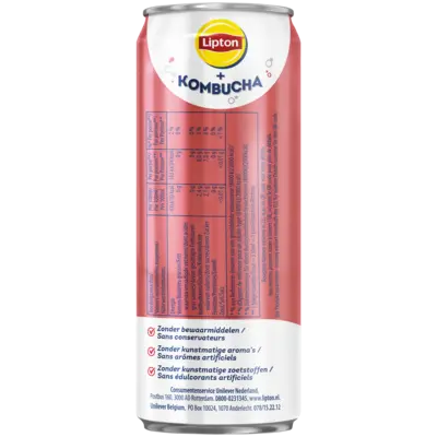 pdp-image-Lipton Ice tea kombucha strawberry mint flavour