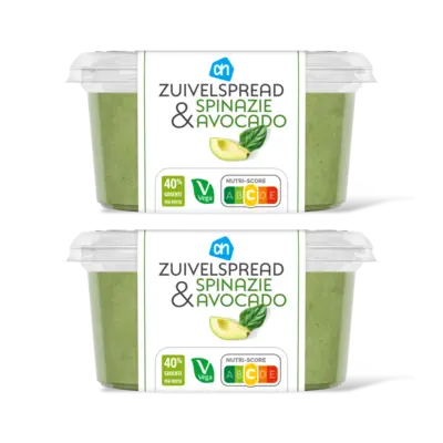 pdp-image-AH Zuivelspread spinazie avocado 2-pack