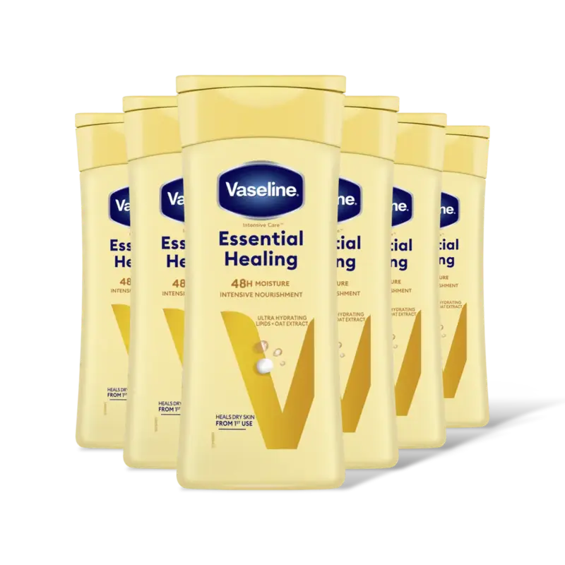 Vaseline Bodylotion essential healing 6-pack