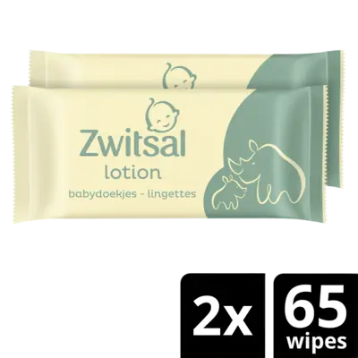 pdp-image-Zwitsal Baby lotion billendoekjes 2-pack