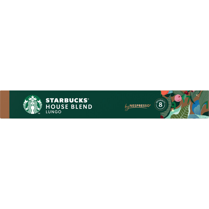 Starbucks Nespresso house blend lungo capsules