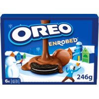 Een afbeelding van Oreo Koekjes omhuld met melkchocoladesmaak