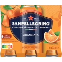 Een afbeelding van S. Pellegrino Aranciata 6-pack