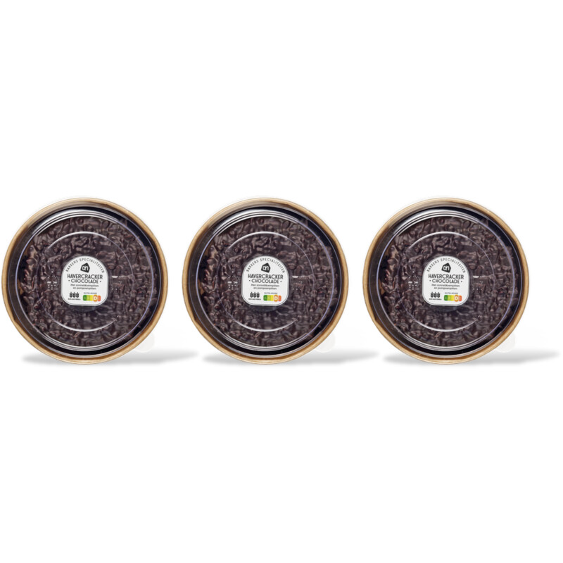 AH Havercracker chocolade 3-pack