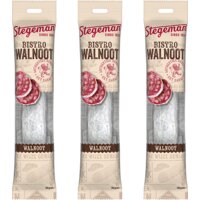 Stegeman Bistro walnoot 3-pack